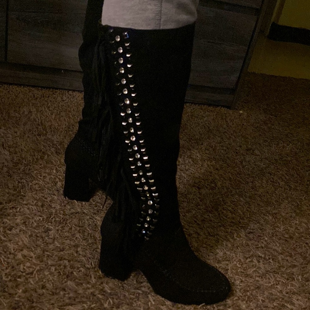 Womens boots with heel